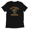 Never Stop Growing Tri Blend T-Shirts, Hoodie, Sweatshirt - T-Shirt, Sweatshirt, Hoodie