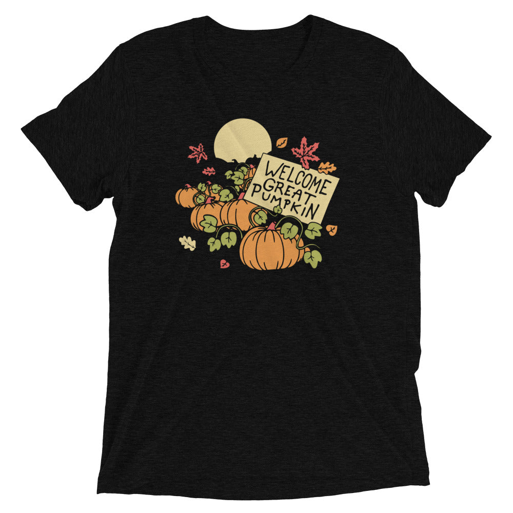 Welcome Great Pumpkin Tri Blend T-Shirts, Hoodie, Sweatshirt - T-Shirt, Sweatshirt, Hoodie