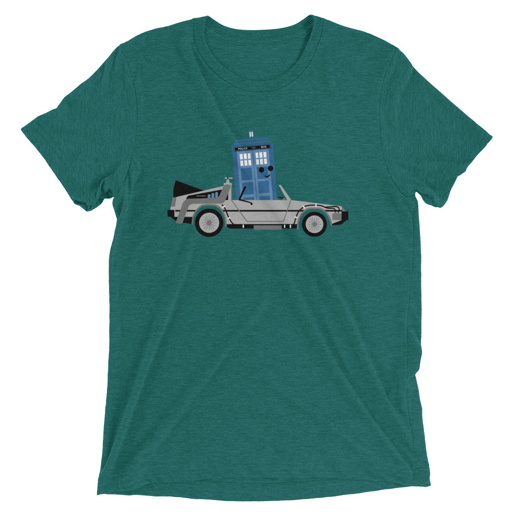 Time Machine X Two Tri Blend T-Shirts, Hoodie, Sweatshirt - T-Shirt, Sweatshirt, Hoodie