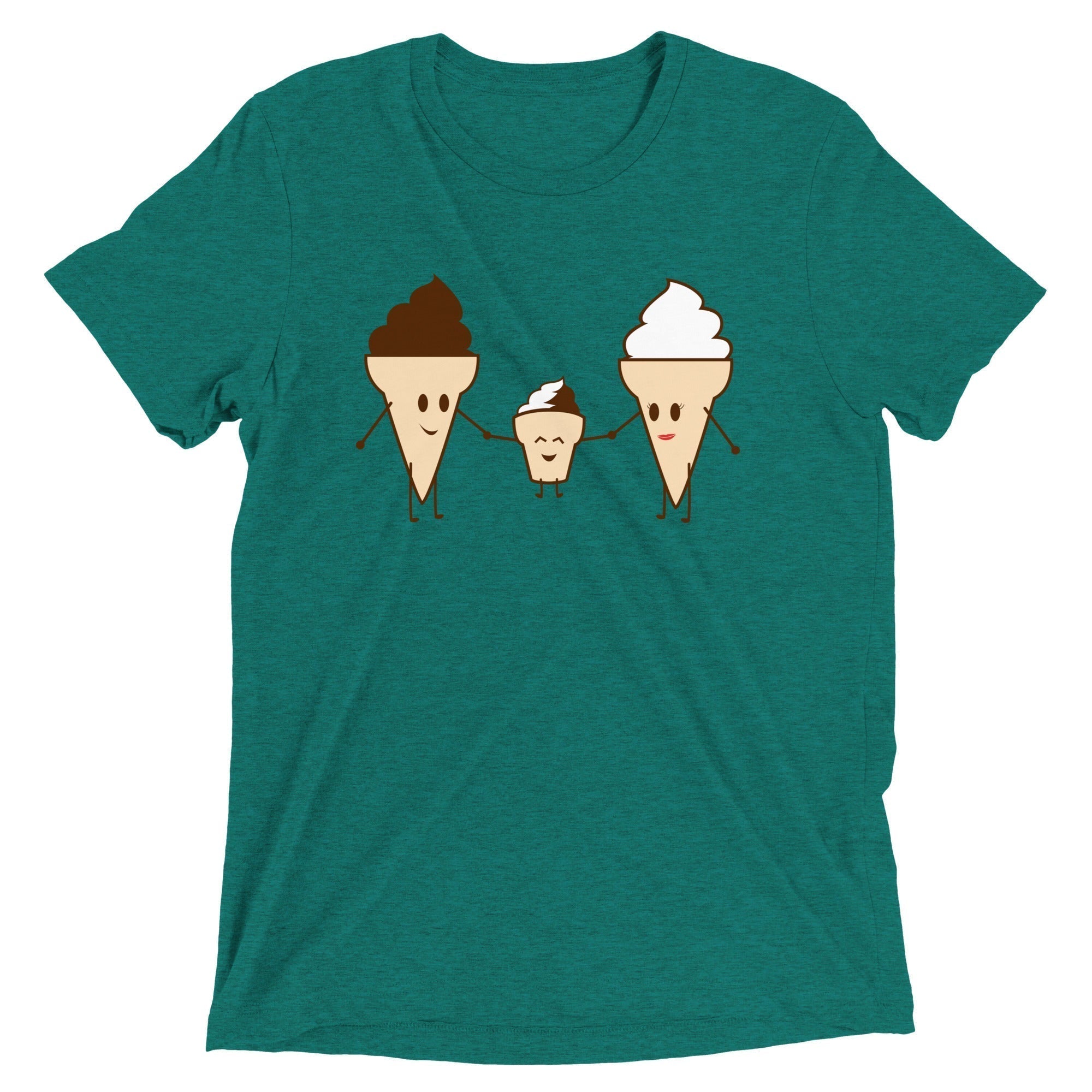 Ice Cream Family Tri Blend T-Shirts, Hoodie, Sweatshirt - T-Shirt, Sweatshirt, Hoodie