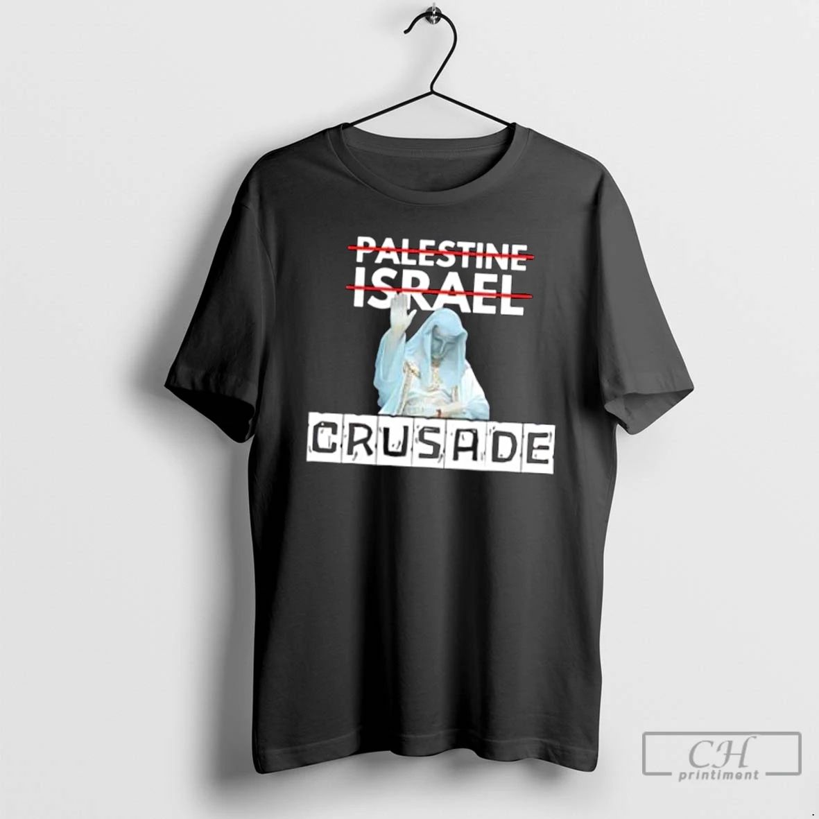 Classic Crusade Not Palestine Israel T Shirts Unisex T-shirt, Sweatshirt, Hoodie, Long Sleeve Tee - T-Shirt, Sweatshirt, Hoodie
