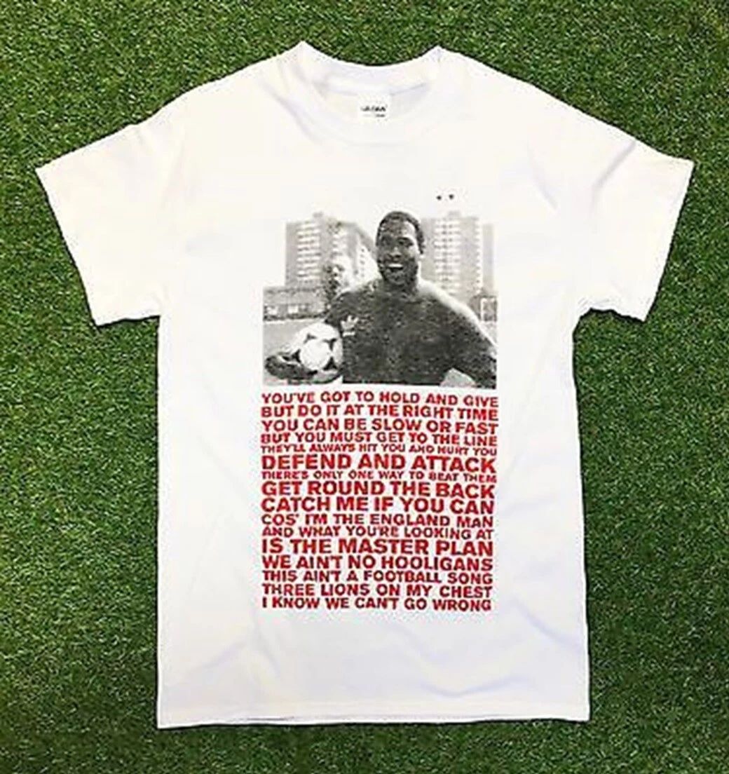 World In Motion T Shirt Its Coming Home Cult John Barnes England Football 1990 Unisex T-shirt, Sweatshirt, Hoodie, Long Sleeve Tee - T-Shirt, Sweatshirt, Hoodie