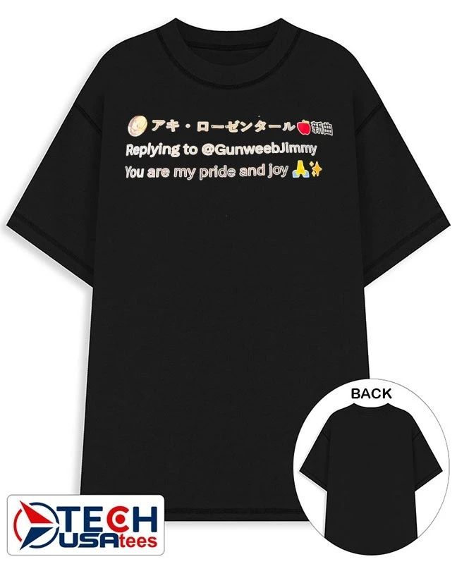 Replying to Gunweeb Jimmy you are my pride and joy shirt Unisex T-shirt, Sweatshirt, Hoodie, Long Sleeve Tee - T-Shirt, Sweatshirt, Hoodie