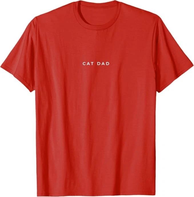 Cat Dad Cat Lover Funny Cat Minimalist Subtle Cat T-Shirt Unisex T-shirt, Sweatshirt, Hoodie, Long Sleeve Tee - T-Shirt, Sweatshirt, Hoodie