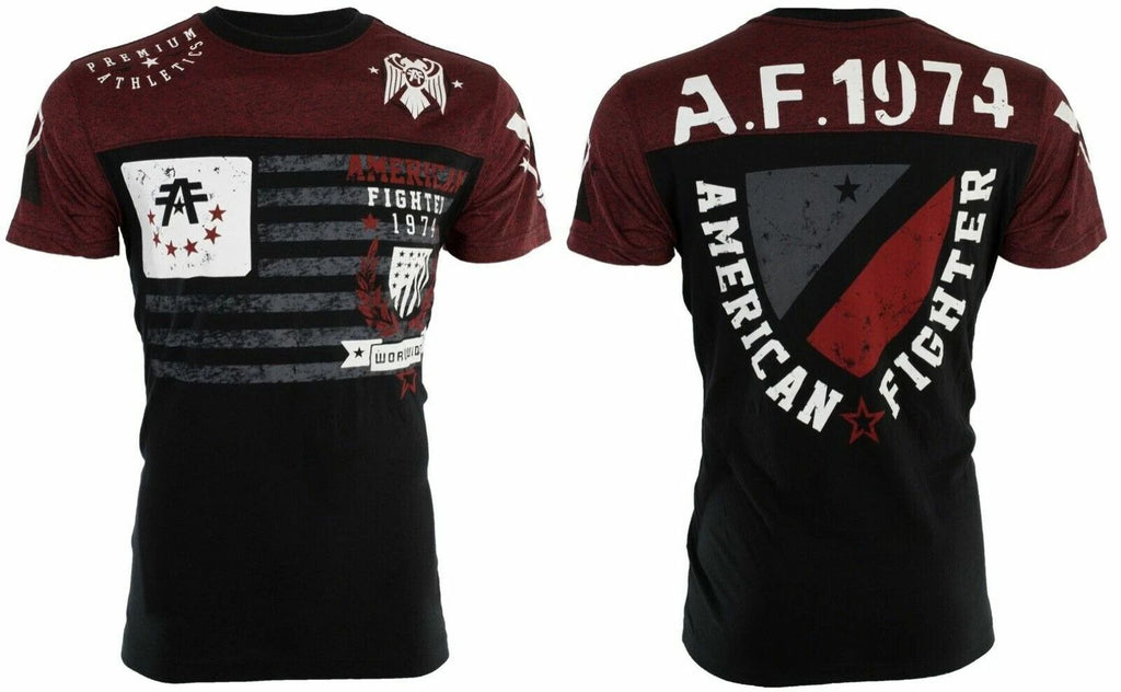 AMERICAN FIGHTER Nazareth Black Athletic Mens Crewneck T-shirt L-3XL NWT Unisex T-shirt, Sweatshirt, Hoodie, Long Sleeve Tee - T-Shirt, Sweatshirt, Hoodie
