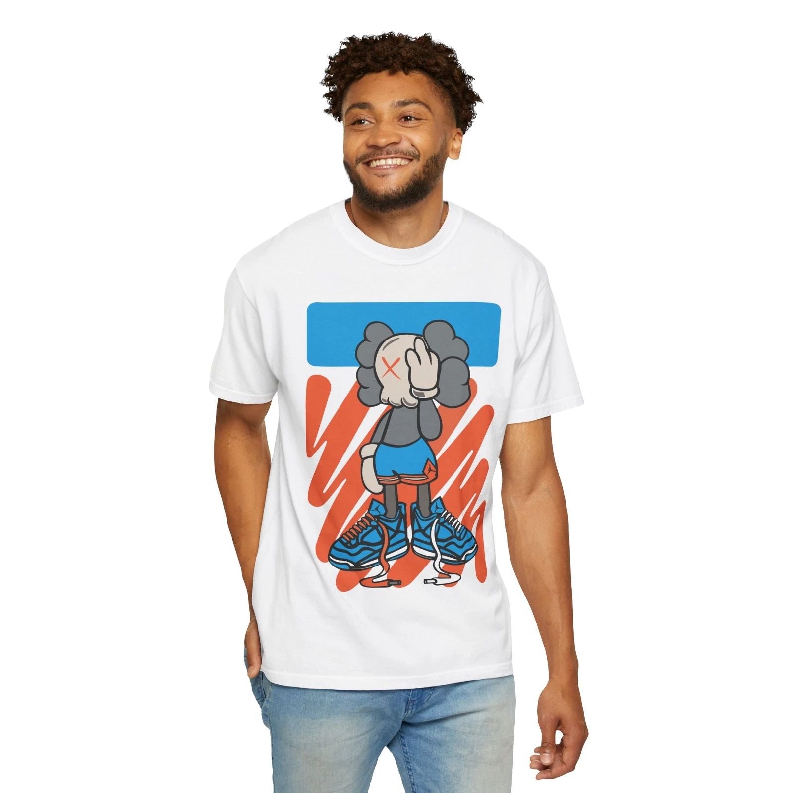 Street Art Unisex T-Shirt, Casual Graphic Tee, Urban Style Shirt, Gift for Men Unisex T-shirt, Sweatshirt, Hoodie, Long Sleeve Tee - T-Shirt, Sweatshirt, Hoodie