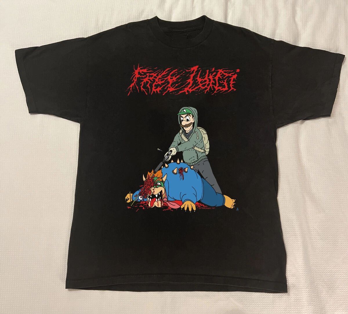 Free Luigi Mangione Sanguisugabogg Gift For Fan Cotton T Shirt S-5XL BT820 Unisex T-shirt, Sweatshirt, Hoodie, Long Sleeve Tee - T-Shirt, Sweatshirt, Hoodie
