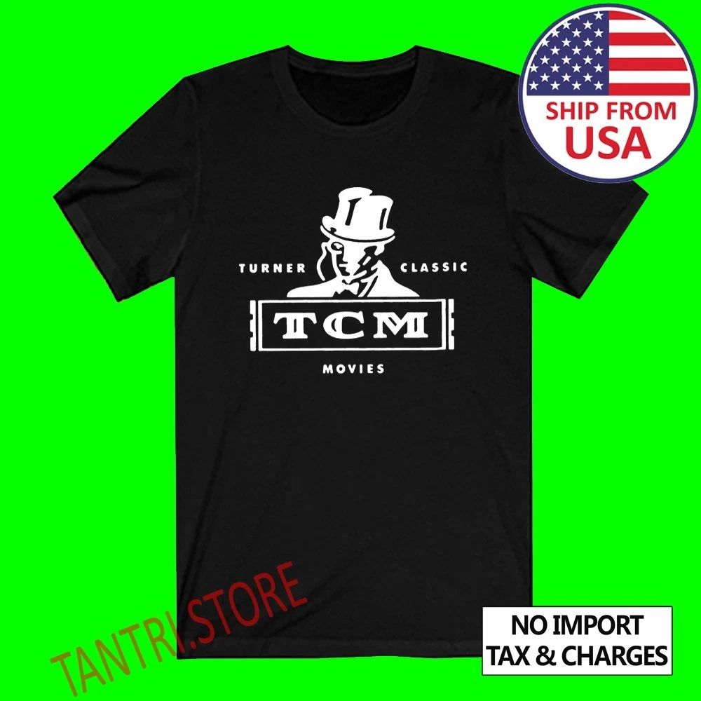 Turner Classic Movies Men's Black Size S to 3XL Unisex T-shirt, Sweatshirt, Hoodie, Long Sleeve Tee - T-Shirt, Sweatshirt, Hoodie