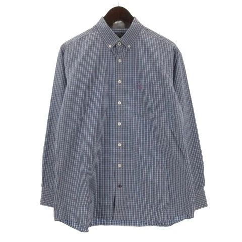 Burberry London Check ButtonDown Shirt Long Sleeve Blue L Used Unisex T-shirt, Sweatshirt, Hoodie, Long Sleeve Tee - T-Shirt, Sweatshirt, Hoodie