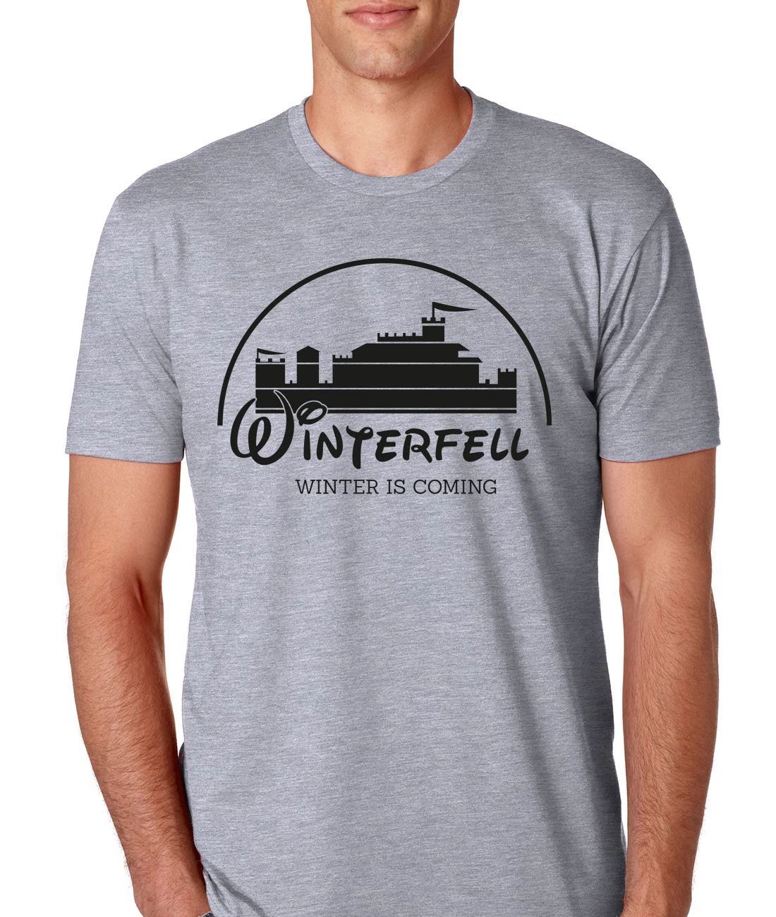 Game of Thrones "Winterfell Winter Is Coming" Athletic Fit Mens T-Shirt Unisex T-shirt, Sweatshirt, Hoodie, Long Sleeve Tee - T-Shirt, Sweatshirt, Hoodie