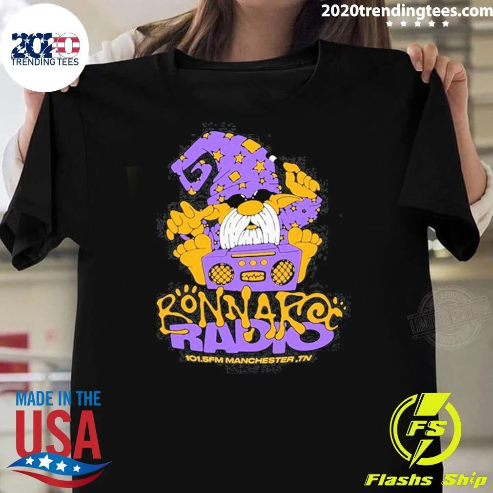 Bonnaroo Roo Radio 2026 Shirt Unisex T-shirt, Sweatshirt, Hoodie, Long Sleeve Tee - T-Shirt, Sweatshirt, Hoodie
