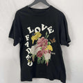 Fashion Nova Men Shirt Love Fades Large Black  Crew Flower Short Sleeve Graphic Unisex T-shirt, Sweatshirt, Hoodie, Long Sleeve Tee - T-Shirt, Sweatshirt, Hoodie
