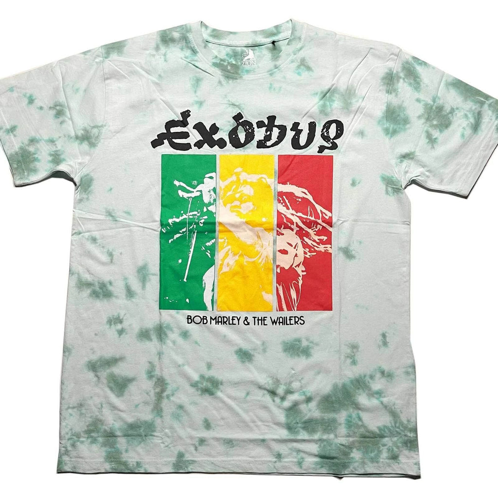 Bob Marley Unisex T-Shirt: Rasta Colours (Wash Collection) Unisex T-shirt, Sweatshirt, Hoodie, Long Sleeve Tee - T-Shirt, Sweatshirt, Hoodie