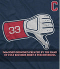 Cleveland Guardians 33 Tek thumbs down shirt Unisex T-shirt, Sweatshirt, Hoodie, Long Sleeve Tee - T-Shirt, Sweatshirt, Hoodie