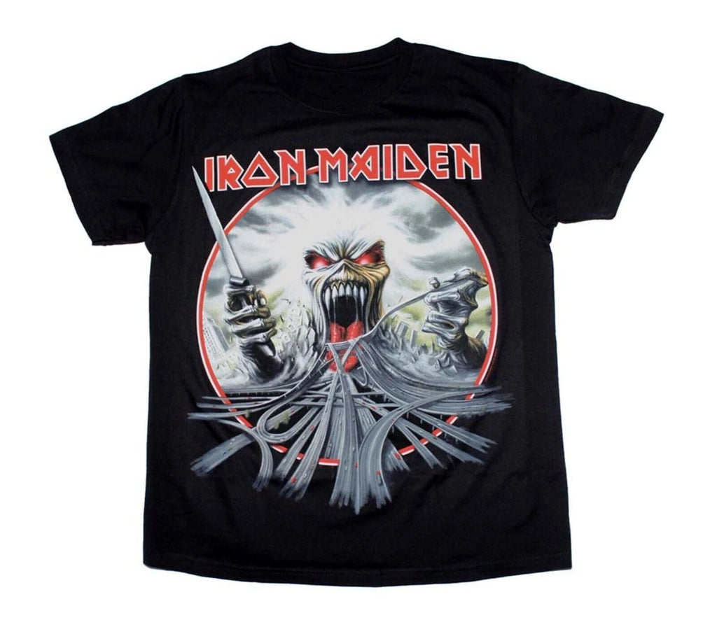 IRON MAIDEN cd lgo CALIFORNIA HIGHWAY Official SHIRT XXL 2X New trooper seventh Unisex T-shirt, Sweatshirt, Hoodie, Long Sleeve Tee - T-Shirt, Sweatshirt, Hoodie