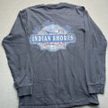 Indian Shores Florida Men Long Sleeve Pocket T Shirt Fishing Surf Tee Small Unisex T-shirt, Sweatshirt, Hoodie, Long Sleeve Tee - T-Shirt, Sweatshirt, Hoodie