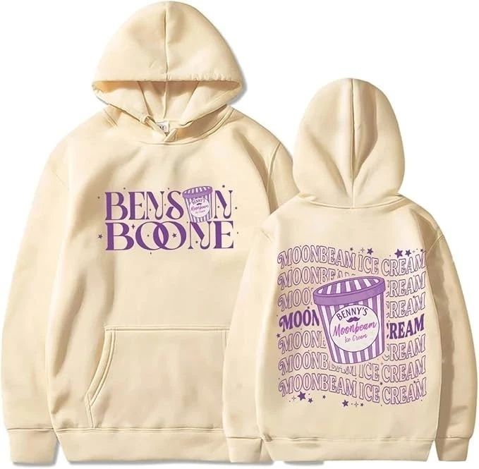 Benson Boone Moonbeam Ice Cream Tour 2025 Merch Hoodie Multicolor S-3X Unisex T-shirt, Sweatshirt, Hoodie, Long Sleeve Tee - T-Shirt, Sweatshirt, Hoodie