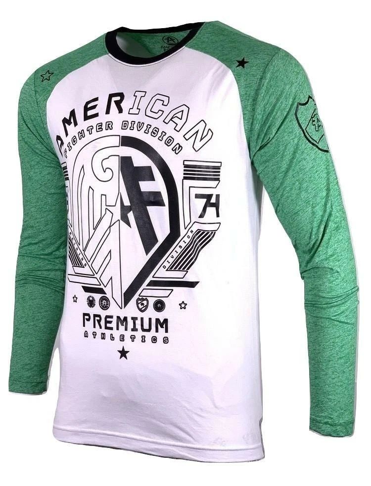 AMERICAN FIGHTER Men's T-Shirt L/S KENTON TEE Athletic MMA Unisex T-shirt, Sweatshirt, Hoodie, Long Sleeve Tee - T-Shirt, Sweatshirt, Hoodie