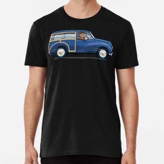 Morris Minor Traveller In Trafalger Blue Size S to 5XL Made in the USA T-Shirt Unisex T-shirt, Sweatshirt, Hoodie, Long Sleeve Tee - T-Shirt, Sweatshirt, Hoodie