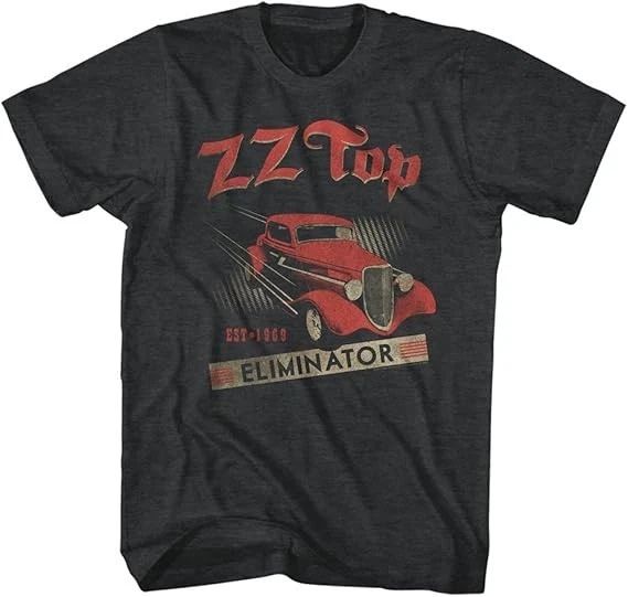 ZZ Top Rock Band Music Group Eliminator Album Est 1969 Adult T-Shirt CO05 Unisex T-shirt, Sweatshirt, Hoodie, Long Sleeve Tee - T-Shirt, Sweatshirt, Hoodie