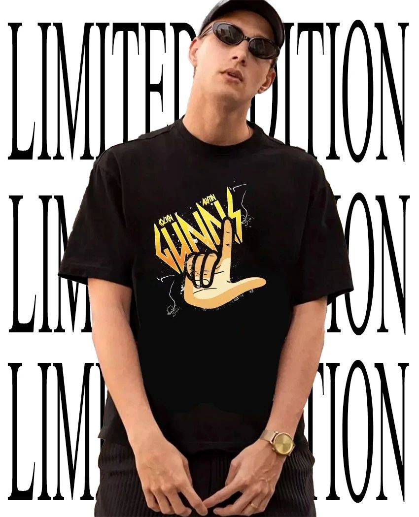 2 Words Gunns Up Colten Austin hand shirt Unisex T-shirt, Sweatshirt, Hoodie, Long Sleeve Tee - T-Shirt, Sweatshirt, Hoodie