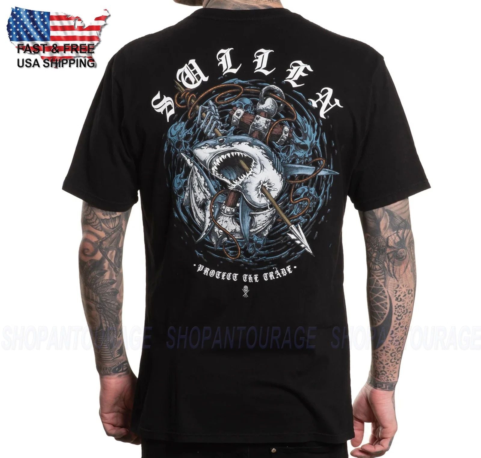 Sullen Art Collective Speared Premium Fit SCM7272 Short Sleeve T-shirt For Men Unisex T-shirt, Sweatshirt, Hoodie, Long Sleeve Tee - T-Shirt, Sweatshirt, Hoodie