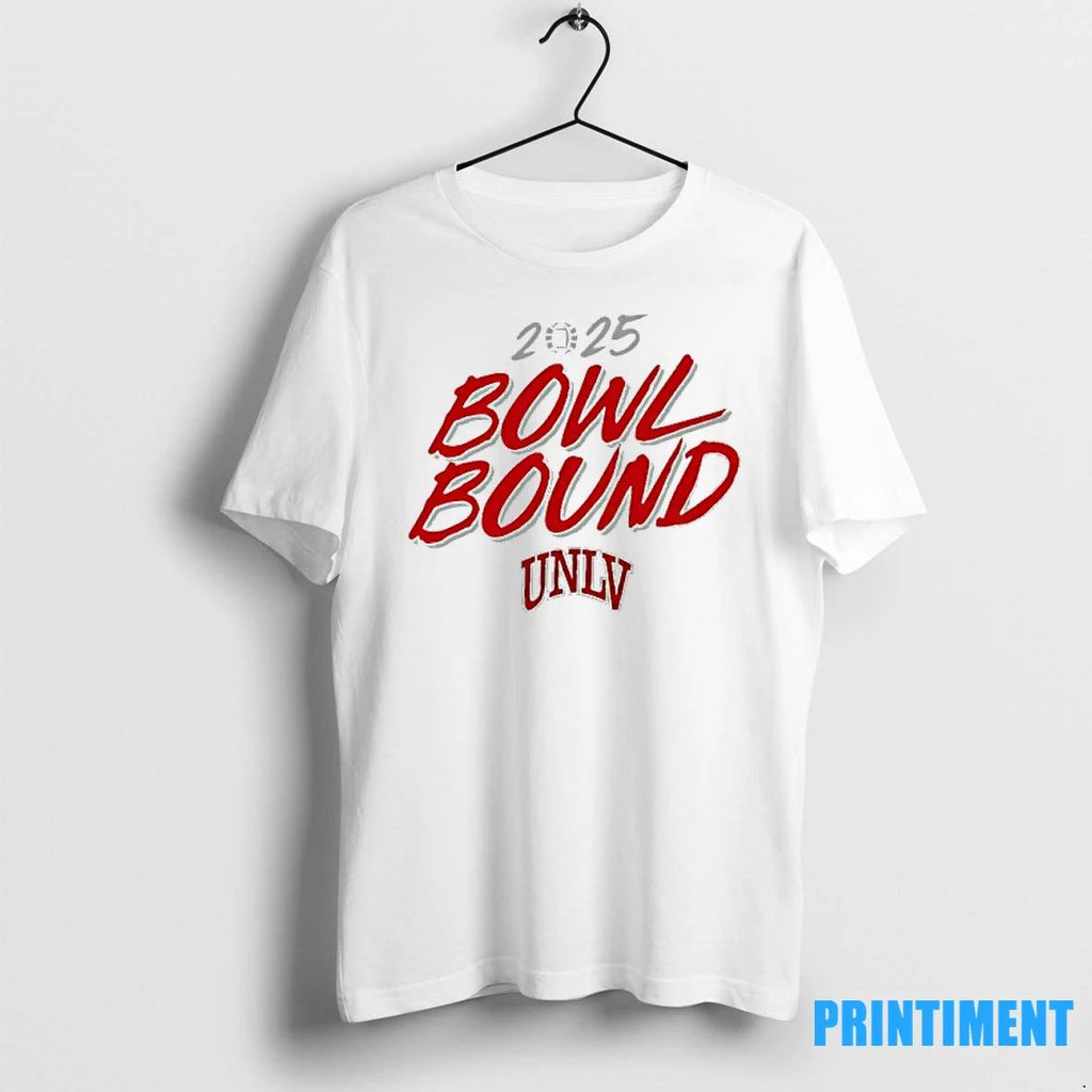 Unlv Rebels Bowl Bound 2025 Tshirts Sweater Unisex T-shirt, Sweatshirt, Hoodie, Long Sleeve Tee - T-Shirt, Sweatshirt, Hoodie