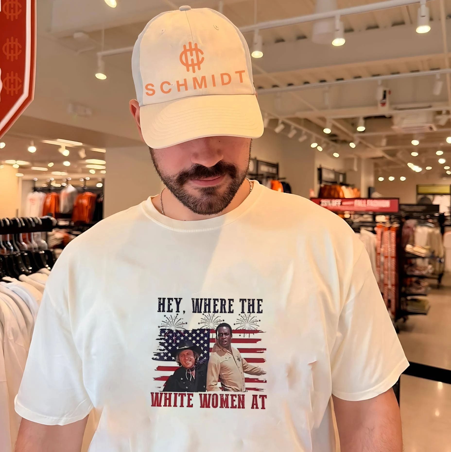 Hey where the white women at Blazing Saddles meme shirt Unisex T-shirt, Sweatshirt, Hoodie, Long Sleeve Tee - T-Shirt, Sweatshirt, Hoodie