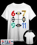 Number compass shirt by thegoodshirts Unisex T-shirt, Sweatshirt, Hoodie, Long Sleeve Tee - T-Shirt, Sweatshirt, Hoodie