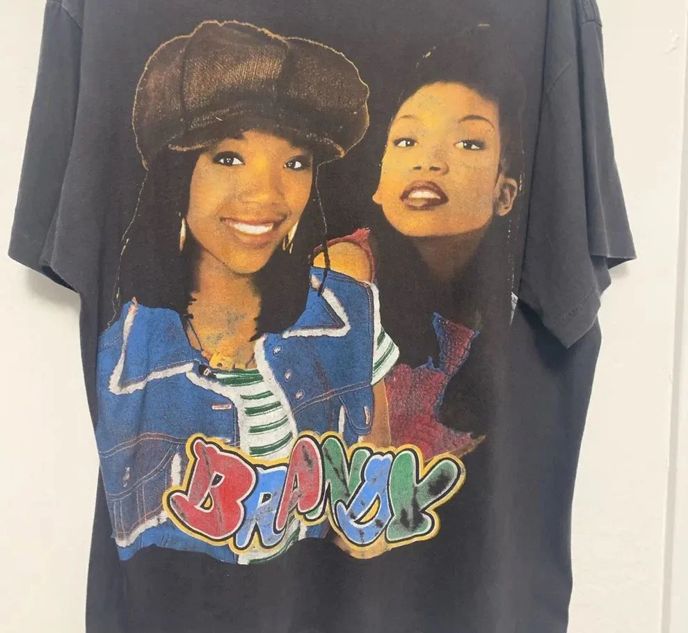 Brandy Rap Tour Album Adult Cotton T-Shirt S To 5XL BT105 Unisex T-shirt, Sweatshirt, Hoodie, Long Sleeve Tee - T-Shirt, Sweatshirt, Hoodie