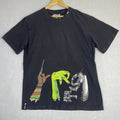 Vintage LRG T-Shirt Mens L Black Graffiti Art Tee Distressed Bleach Stain Rare Unisex T-shirt, Sweatshirt, Hoodie, Long Sleeve Tee - T-Shirt, Sweatshirt, Hoodie