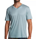 Zimmerli 8896009 Sustainable Luxury Short Sleeve V-Neck T-Shirt (Blue Grey L) Unisex T-shirt, Sweatshirt, Hoodie, Long Sleeve Tee - T-Shirt, Sweatshirt, Hoodie