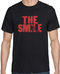 Smile t-shirt, Cutouts, band, Thom Yorke, logo, Radiohead - screen printed Unisex T-shirt, Sweatshirt, Hoodie, Long Sleeve Tee - T-Shirt, Sweatshirt, Hoodie