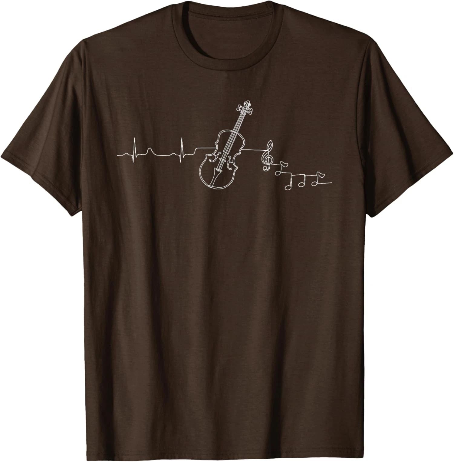 Violin Heartbeat - Violin Player Violinist Musician Unisex T-Shirt Unisex T-shirt, Sweatshirt, Hoodie, Long Sleeve Tee - T-Shirt, Sweatshirt, Hoodie