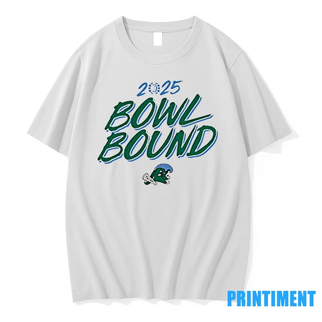 Tulane Green Wave Bowl Bound 2025 Tshirts Sweater Unisex T-shirt, Sweatshirt, Hoodie, Long Sleeve Tee - T-Shirt, Sweatshirt, Hoodie