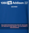 Chicago Cubs 1060 W Addison shirt Unisex T-shirt, Sweatshirt, Hoodie, Long Sleeve Tee - T-Shirt, Sweatshirt, Hoodie