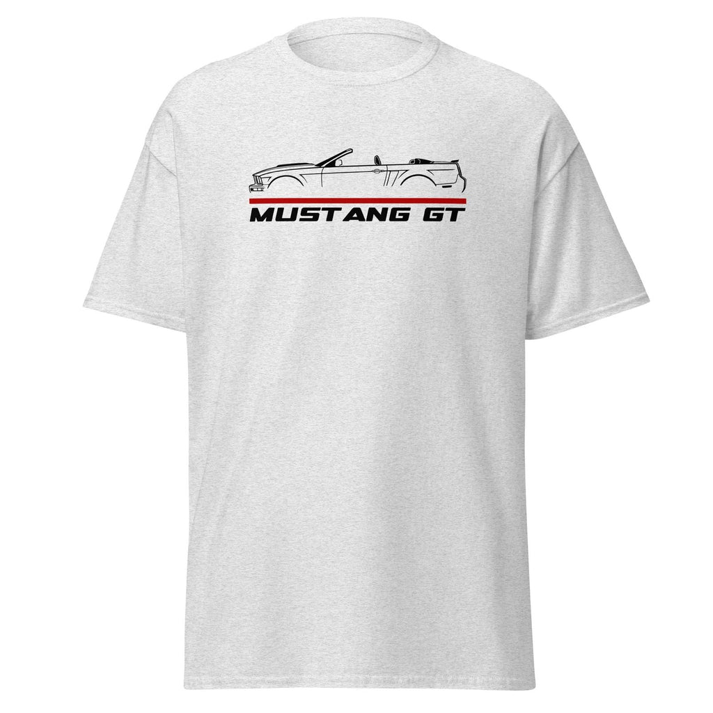 Premium T-Shirt For Ford Mustang GT Convertible 2007 Car Fans Birthday Gift Tee Unisex T-shirt, Sweatshirt, Hoodie, Long Sleeve Tee - T-Shirt, Sweatshirt, Hoodie