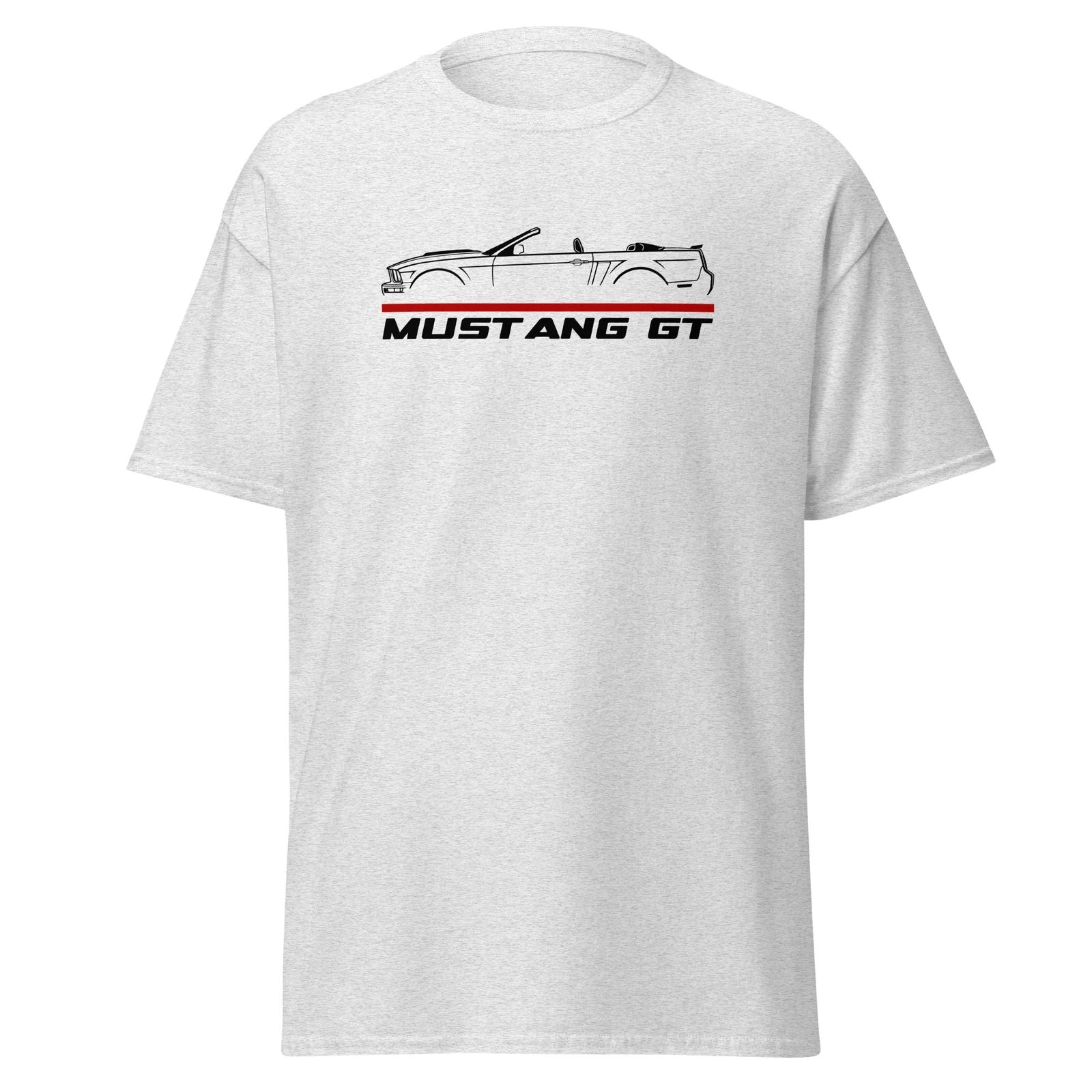 Premium T-Shirt For Ford Mustang GT Convertible 2007 Car Fans Birthday Gift Tee Unisex T-shirt, Sweatshirt, Hoodie, Long Sleeve Tee - T-Shirt, Sweatshirt, Hoodie