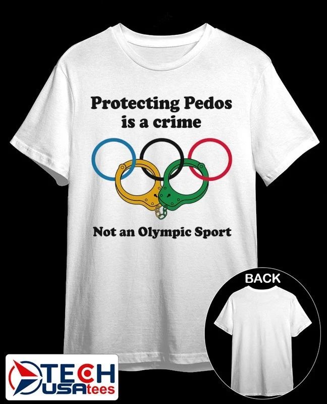 Protecting pedos is a crime not an Olympic Sport shirt Unisex T-shirt, Sweatshirt, Hoodie, Long Sleeve Tee - T-Shirt, Sweatshirt, Hoodie