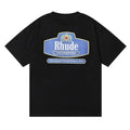 RHUDE NEW Men Women High Quality Loose Leisure Cotton Short Sleeve T-Shirt M-2XL Unisex T-shirt, Sweatshirt, Hoodie, Long Sleeve Tee - T-Shirt, Sweatshirt, Hoodie