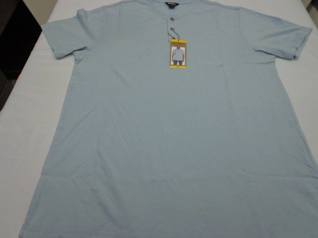 Eddie Bauer Men's Short Sleeve Soft Henley  Light Blue Size Medium  NEW Unisex T-shirt, Sweatshirt, Hoodie, Long Sleeve Tee - T-Shirt, Sweatshirt, Hoodie