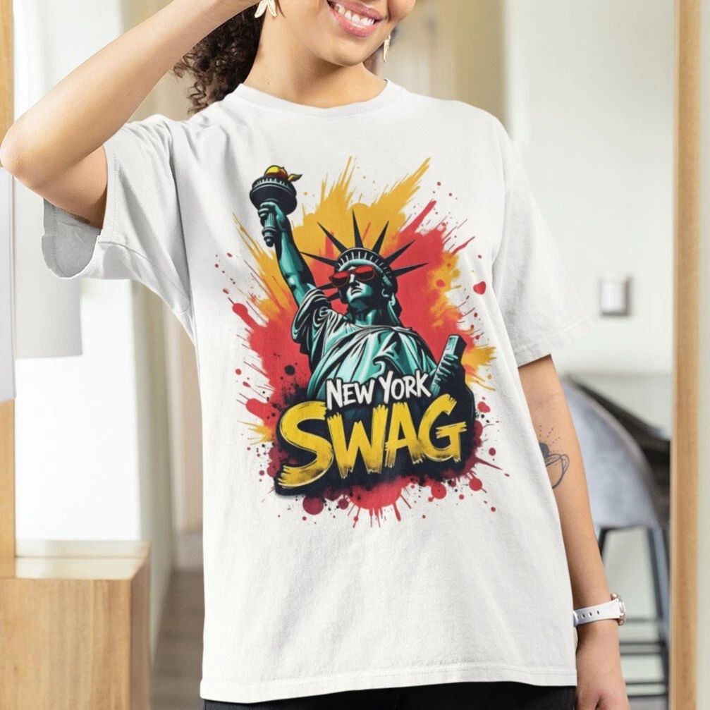 New York Swag Short Sleeve T-Shirt, Urban NYC Graphic Tee, Shirt for City Lovers Unisex T-shirt, Sweatshirt, Hoodie, Long Sleeve Tee - T-Shirt, Sweatshirt, Hoodie