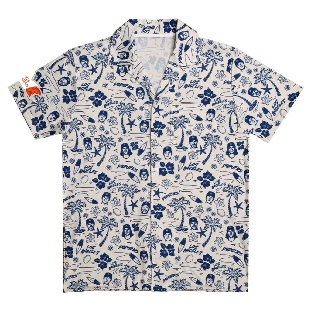 Dodgers Hawaiian Shirt 2025 Giveaway Unisex T-shirt, Sweatshirt, Hoodie, Long Sleeve Tee - T-Shirt, Sweatshirt, Hoodie
