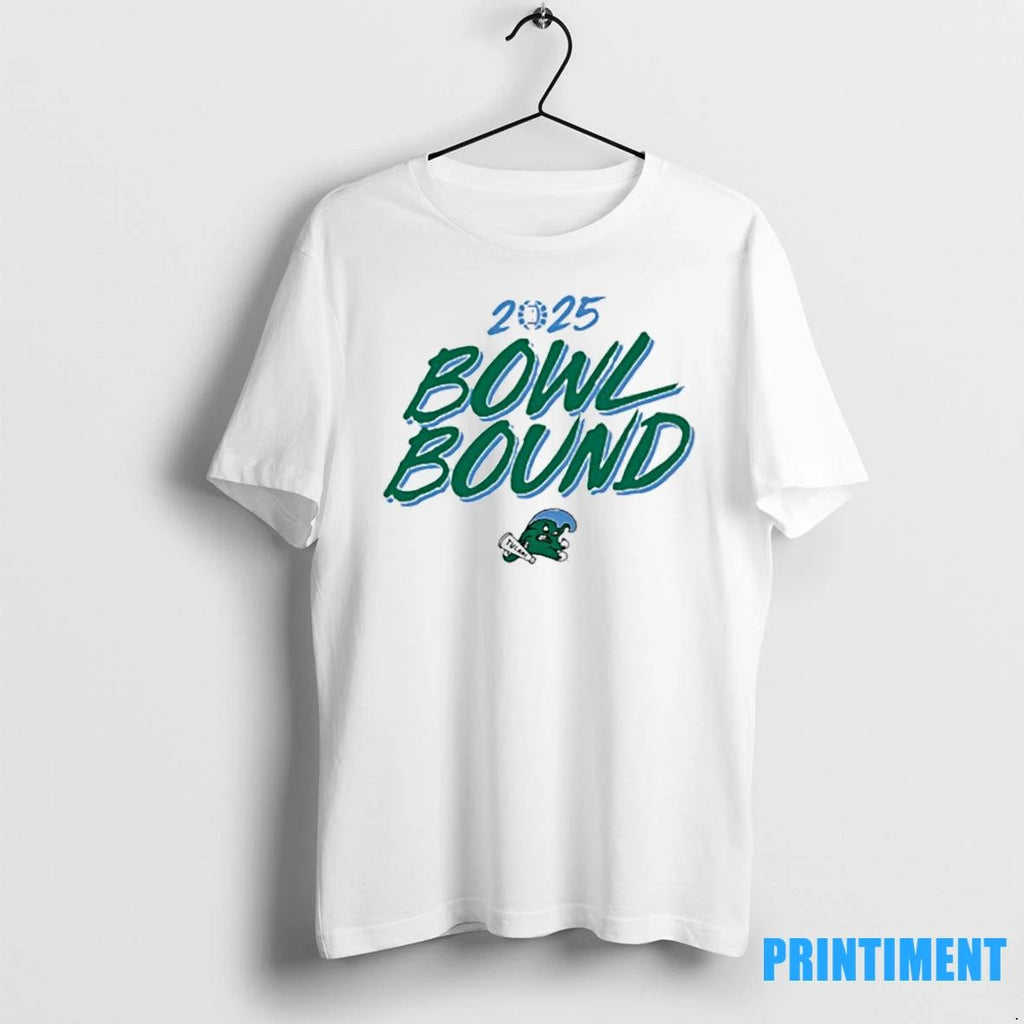 Tulane Green Wave 2025 Bowl Bound Tshirts Sweater Unisex T-shirt, Sweatshirt, Hoodie, Long Sleeve Tee - T-Shirt, Sweatshirt, Hoodie