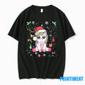 Reindeer Horn Unicorn Santa Hat Christmas Tshirts Sweater Unisex T-shirt, Sweatshirt, Hoodie, Long Sleeve Tee - T-Shirt, Sweatshirt, Hoodie