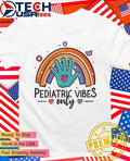 Pediatric Vibes only Cancer Awareness Month shirt Unisex T-shirt, Sweatshirt, Hoodie, Long Sleeve Tee - T-Shirt, Sweatshirt, Hoodie