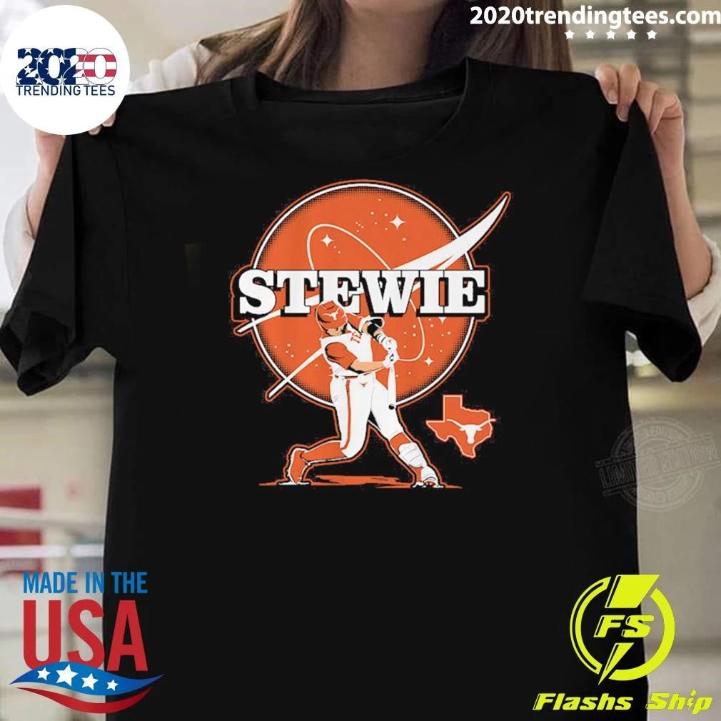Texas Softball Katie Stewart Blast Off 2026 Tee Shirt Unisex T-shirt, Sweatshirt, Hoodie, Long Sleeve Tee - T-Shirt, Sweatshirt, Hoodie
