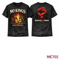 NKCtees No Kings Protest Shirt  Power To The People Anti Trump Tee 2026 Unisex T-shirt, Sweatshirt, Hoodie, Long Sleeve Tee - T-Shirt, Sweatshirt, Hoodie