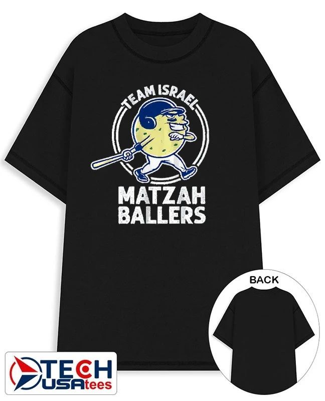 Team Isreal Matzah Ballers Garrett Stubbs shirt Unisex T-shirt, Sweatshirt, Hoodie, Long Sleeve Tee - T-Shirt, Sweatshirt, Hoodie
