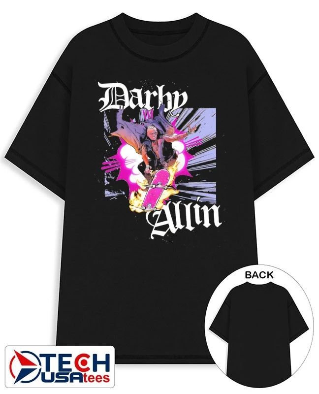 Darby Allin Top Rope Tuesday comic shirt Unisex T-shirt, Sweatshirt, Hoodie, Long Sleeve Tee - T-Shirt, Sweatshirt, Hoodie